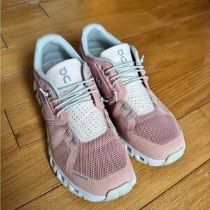 Women’s On Running Cloud Sneakers – Size 6.5 – Lunar | Rose (Discontinued)
